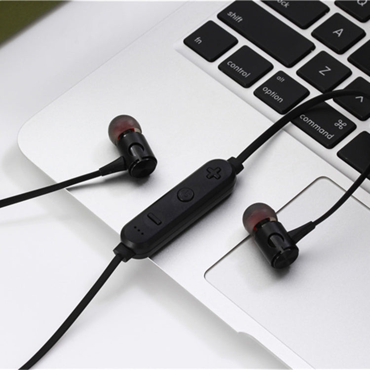 MG-G20 Bluetooth 4.2 Sport Wireless Bluetooth Earphone, Support Card(Black) by bashfashion