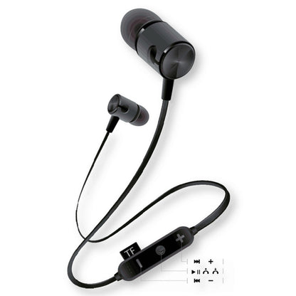 MG-G20 Bluetooth 4.2 Sport Wireless Bluetooth Earphone, Support Card(Grey) by bashfashion