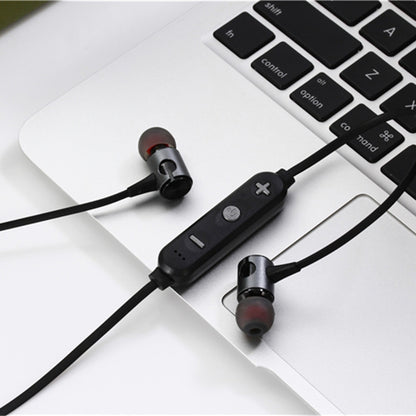 MG-G20 Bluetooth 4.2 Sport Wireless Bluetooth Earphone, Support Card(Grey) by bashfashion