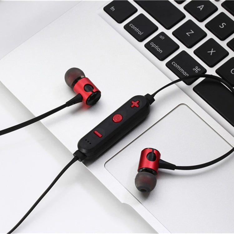 MG-G20 Bluetooth 4.2 Sport Wireless Bluetooth Earphone, Support Card(Red) by bashfashion