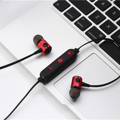 MG-G20 Bluetooth 4.2 Sport Wireless Bluetooth Earphone, Support Card(Red) by bashfashion