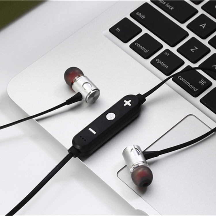 MG-G20 Bluetooth 4.2 Sport Wireless Bluetooth Earphone, Support Card(Silver) by bashfashion