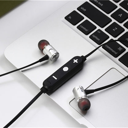 MG-G20 Bluetooth 4.2 Sport Wireless Bluetooth Earphone, Support Card(Silver) by bashfashion