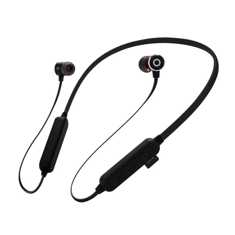 MG-G16 Bluetooth 4.2 Sport Wireless Bluetooth Earphone, Support Card(Black) by bashfashion