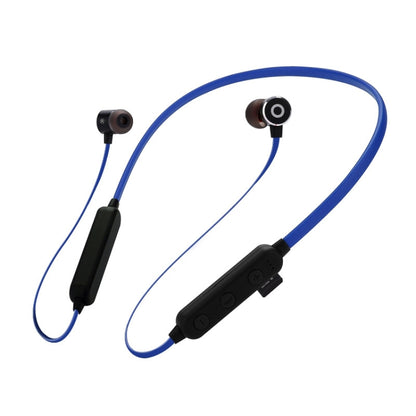 MG-G16 Bluetooth 4.2 Sport Wireless Bluetooth Earphone, Support Card(Black Blue) by bashfashion