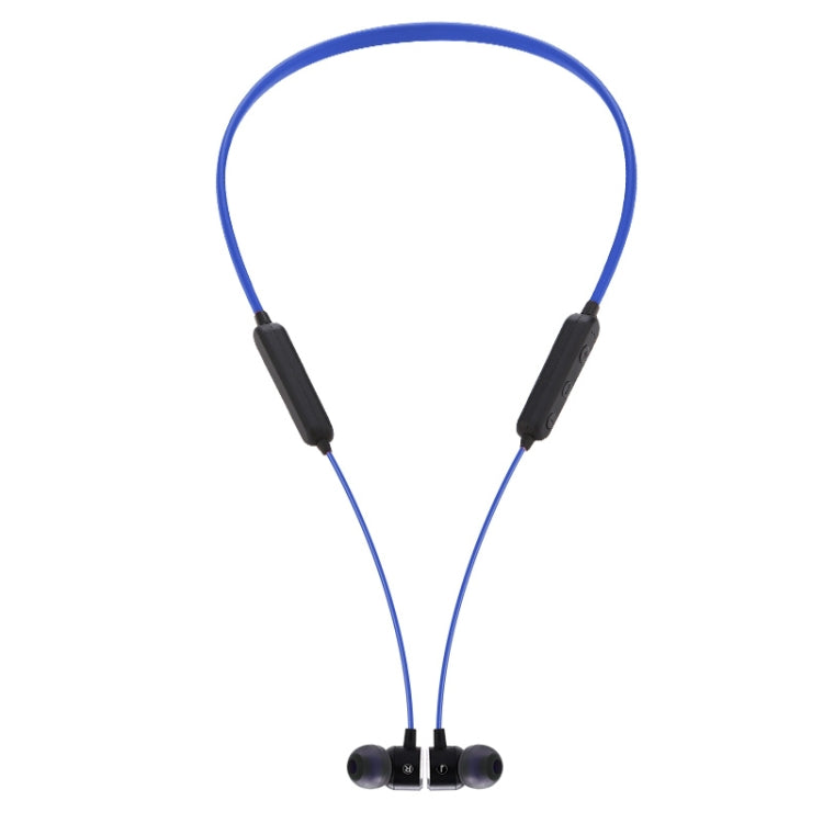 MG-G16 Bluetooth 4.2 Sport Wireless Bluetooth Earphone, Support Card(Black Blue) by bashfashion