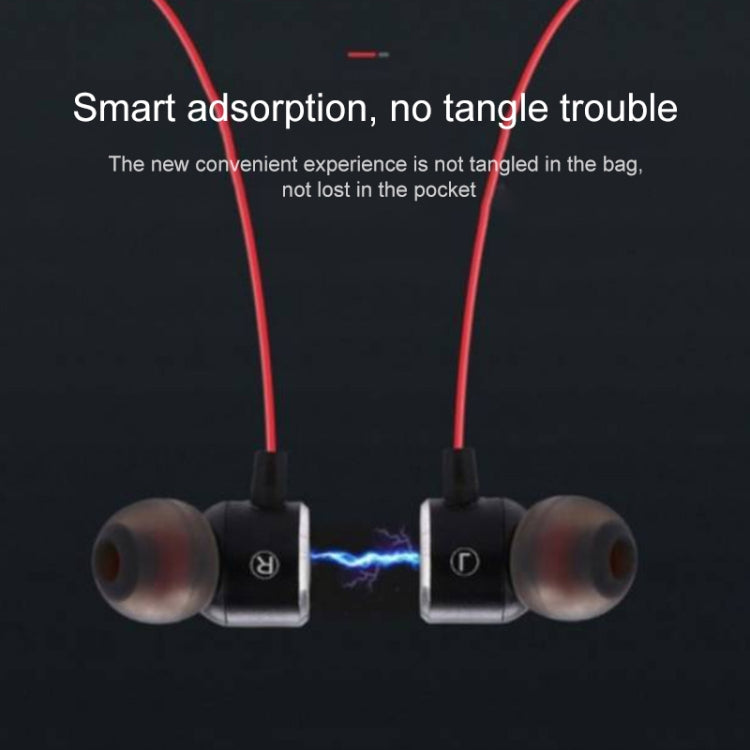 MG-G16 Bluetooth 4.2 Sport Wireless Bluetooth Earphone, Support Card(Black) by bashfashion
