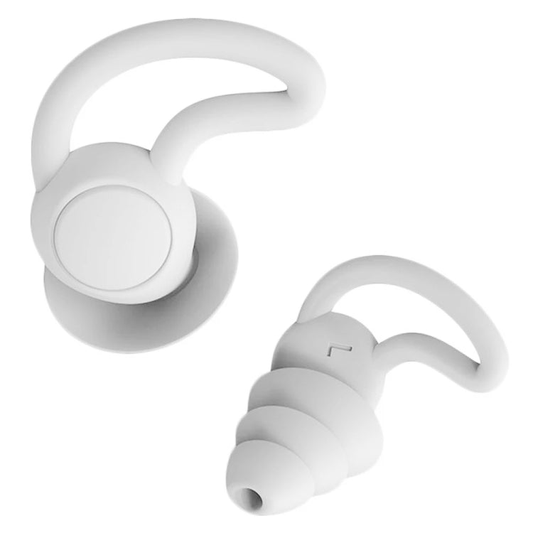 iMeBoBo iM9689 Shark Fin Version NThree Layer ano Silicone Sleeping Noise Reduction Earplugs with Jar by bashfashion