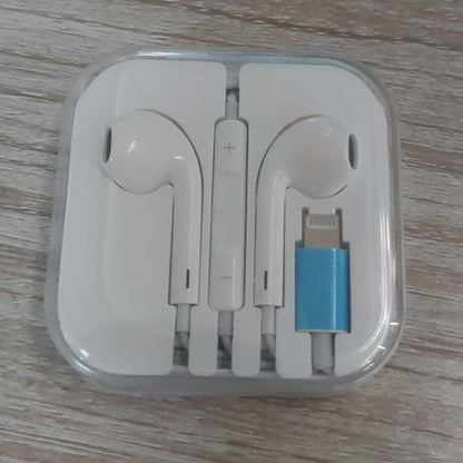 8 Pin Plug Wired Earphone, Support Calls and Music, Cable Lengrh: 1.2m by bashfashion