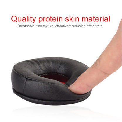 1 Pair Leather Sponge Protective Case for Jabra MOVE Headphone(Black) by bashfashion