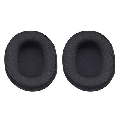 1 Pair Leather Sponge Protective Case for Steelseries Arctis 3 Pro / Ice 5 / Ice 7 Headphone(Black Montage) by bashfashion