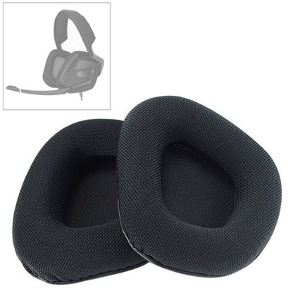 2 Pairs For Corsair Void RGB Pro Headphone Cushion Mesh Cloth Cover Earmuffs Replacement Earpads by bashfashion