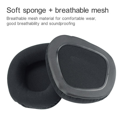 2 Pairs For Corsair Void RGB Pro Headphone Cushion Mesh Cloth Cover Earmuffs Replacement Earpads by bashfashion