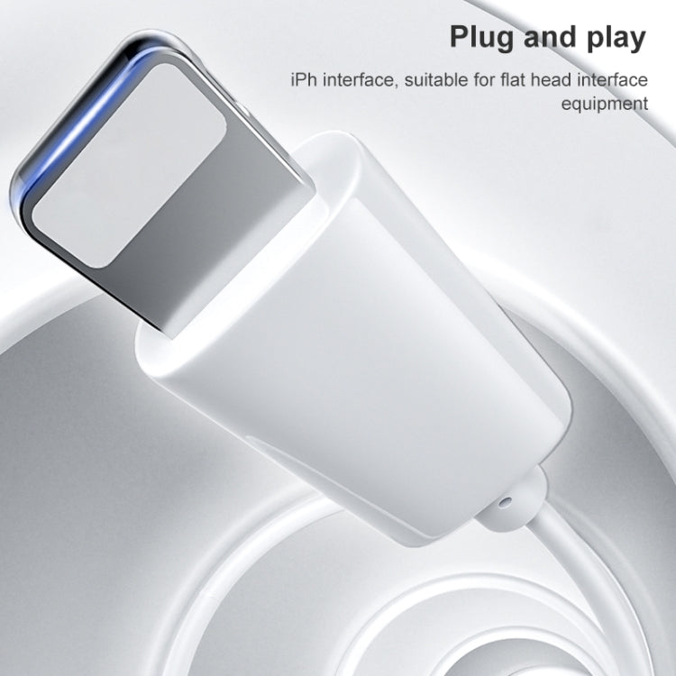 WK Y19 MAX iDeal Series 8 Pin In-Ear HIFI Stereo Wired Earphone, Length: 1.2m by WK