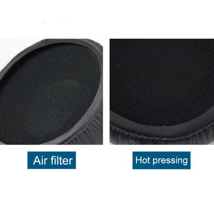 For JBL E30 Headphones Imitation Leather + Foam Soft Earphone Protective Cover Earmuffs, One Pair(Black) by bashfashion