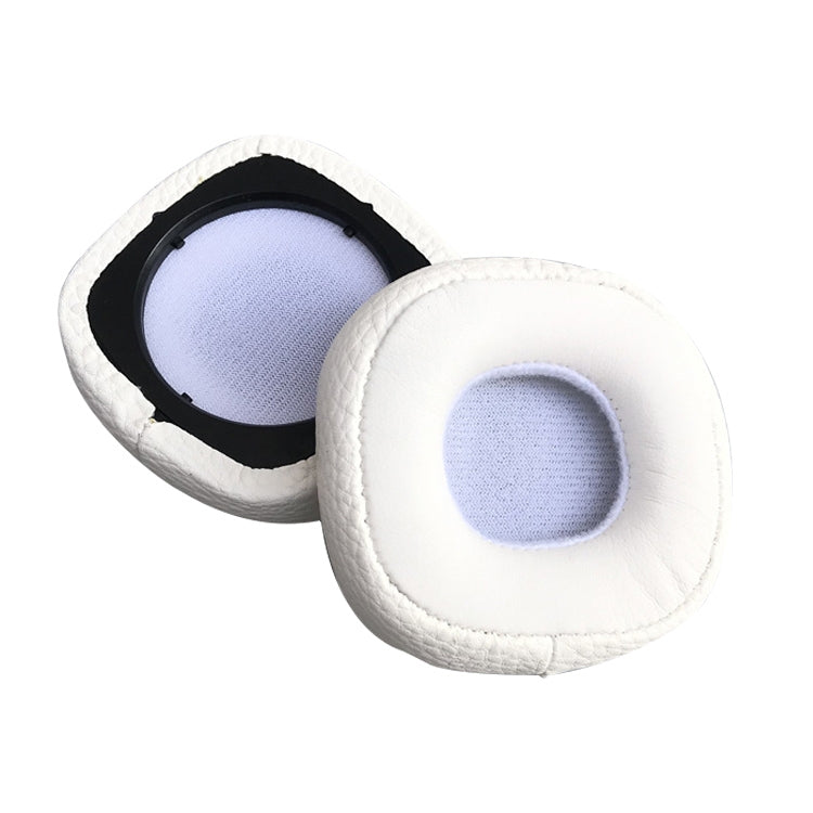 1 Pair Soft Foam Headphone Jacket Earmuffs for Marshall MAJOR III(White) by bashfashion