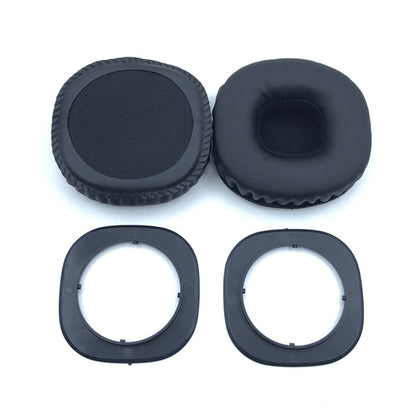 1 Pair Imitation Leather + Memory Foam Soft Headphone Jacket Earmuffs for Marshall MID ANC, with Rubber Plate Buckle by bashfashion