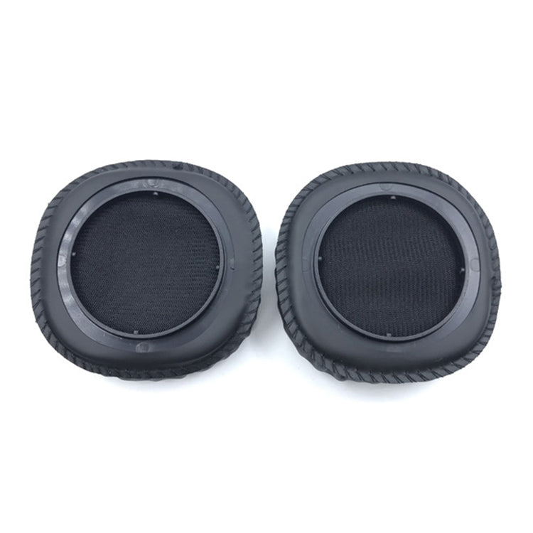 1 Pair Imitation Leather + Memory Foam Soft Headphone Jacket Earmuffs for Marshall MID ANC, with Rubber Plate Buckle by bashfashion