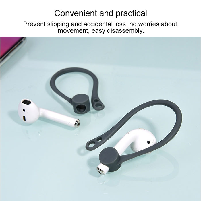 Wireless Headphones Lanyard Anti-lost Headphones for Apple AirPods 1 / 2(White) by bashfashion