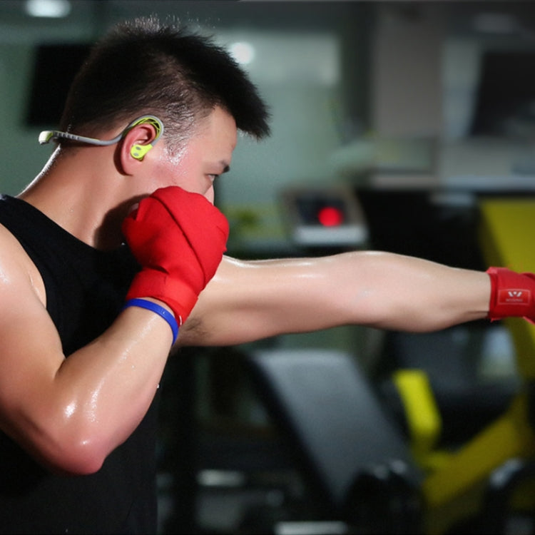 REMAX RB-S20 Bluetooth 4.2 Rotatable Ear Shell Rear-mounted Bluetooth Sports Earphone(Yellow) by REMAX