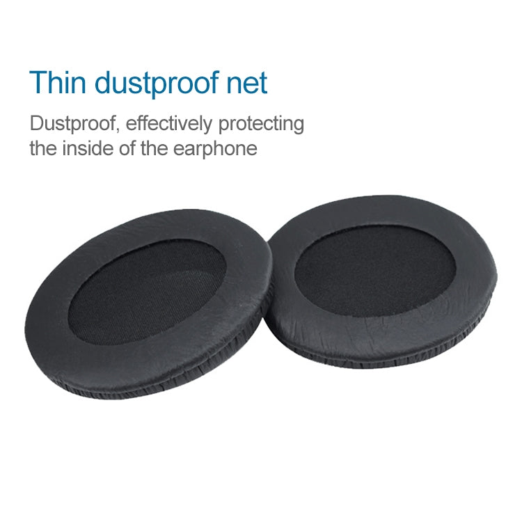 2 PCS For Sennheiser HD202 / HD212 / HD437 / HD447 / HD457 / HD497 Headphone Cushion Sponge Cover Earmuffs Replacement Earpads by bashfashion