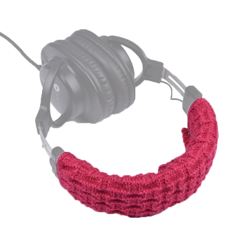 Knitted Headphone Dustproof Protective Case for Beats Studio2 / ATH-MSR7 / Sennheiser(Red) by bashfashion