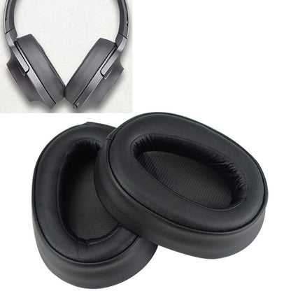 2pcs Sponge Headphone Protective Case for Sony MDR-100ABN / WH-H900N(Black) by bashfashion