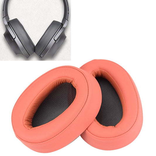 2pcs Sponge Headphone Protective Case for Sony MDR-100ABN / WH-H900N(Twilight red) by bashfashion