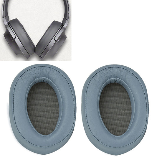 2pcs Sponge Headphone Protective Case for Sony MDR-100ABN / WH-H900N(Blue) by bashfashion