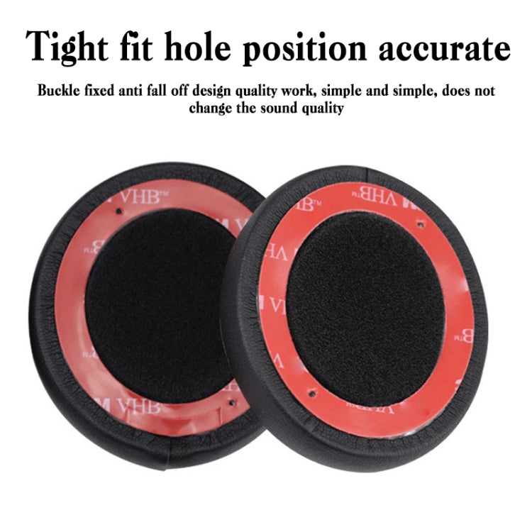 1 Pair Soft Sponge Earmuff Headphone Jacket for Beats Solo 2.0 / 3.0, Bluetooth Version(Black) by bashfashion