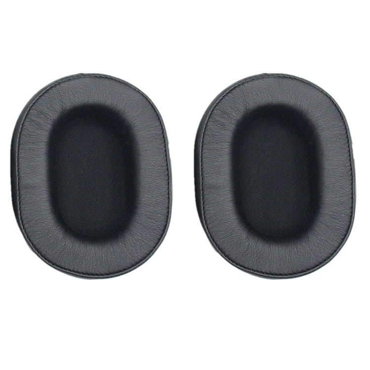 1 Pair Soft Sponge Earmuff Headphone Jacket for Audio-technica ATH-MSR7 / M50X / M20 / M40 / M40X(Black) by bashfashion