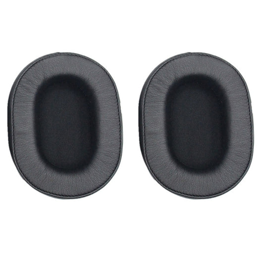 1 Pair Soft Sponge Earmuff Headphone Jacket for Audio-technica ATH-MSR7 / M50X / M20 / M40 / M40X(Black) by bashfashion