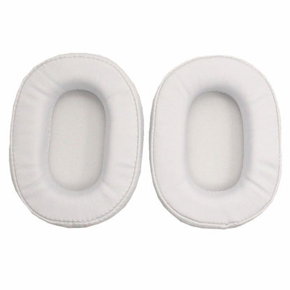 1 Pair Soft Sponge Earmuff Headphone Jacket for Audio-technica ATH-MSR7 / M50X / M20 / M40 / M40X(White) by bashfashion