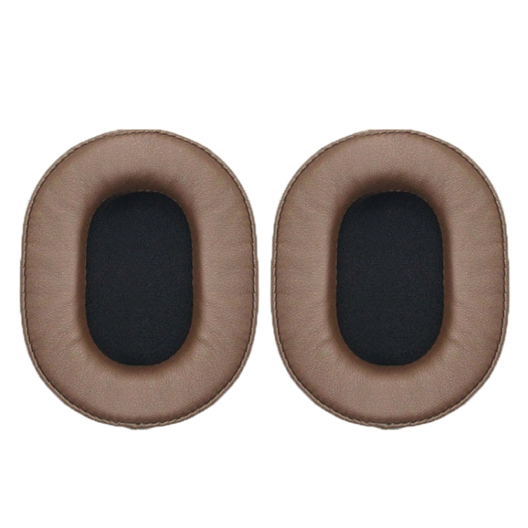 1 Pair Soft Sponge Earmuff Headphone Jacket for Audio-technica ATH-MSR7 / M50X / M20 / M40 / M40X(Brown) by bashfashion