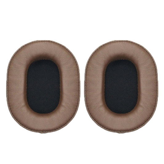 1 Pair Soft Sponge Earmuff Headphone Jacket for Audio-technica ATH-MSR7 / M50X / M20 / M40 / M40X(Brown) by bashfashion