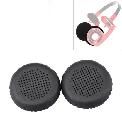 2 PCS For KOSS PP / SP Perforated Ventilation Version Protein Leather Cover Headphone Protective Cover Earmuffs (Black) by bashfashion