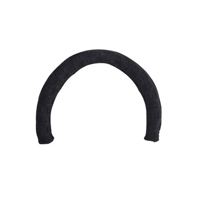 For Meizu HD50 / B&O BeoPlay / BeoPlay H7 / BeoPlay H8 / BeoPlay H9i / BeoPlay H4 / BeoPlay H2 Replacement Headband Wool Head Beam Headgear Pad Cushion Repair Part(Black) by bashfashion