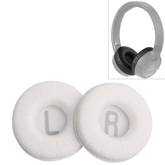 2 PCS For JBL Tune 600BTNC / T500BT / T450BT Earphone Cushion Cover Earmuffs Replacement Earpads with Mesh(White) by bashfashion