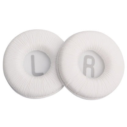 2 PCS For JBL Tune 600BTNC / T500BT / T450BT Earphone Cushion Cover Earmuffs Replacement Earpads with Mesh(White) by bashfashion