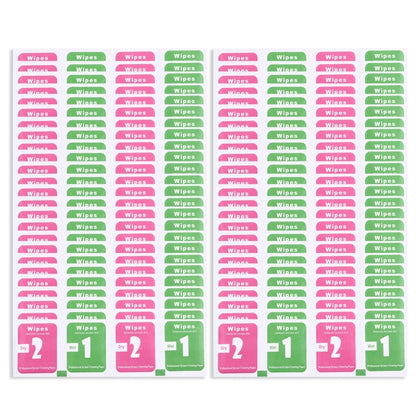 100pcs Dry-Wet Wipes Screen Protectors Accessories Alcohol for Pad Mobile Phone Watch Screen Cleaning Cloth, Size: 3 x 4cm / Piece by DIYLooks