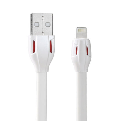 REMAX RC-035i Laser Series 1m 2.1A 8 Pin to USB Data Sync Charger Cable with LED Indicator(White) by REMAX