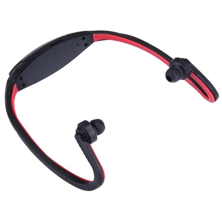 507 Life Waterproof Sweatproof Stereo Wireless Sports Earbud Earphone In-ear Headphone Headset with Micro SD Card Slot, For Smart Phones & iPad & Laptop & Notebook & MP3 or Other Audio Devices, Maximum SD Card Storage: 32GB(Red) by bashfashion