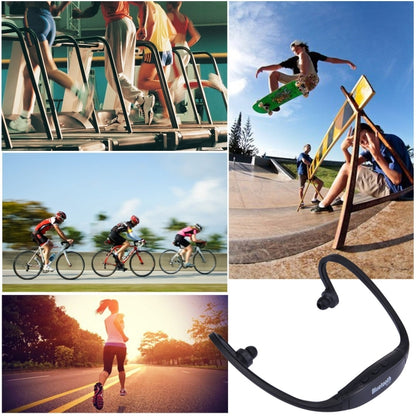 BS19C Life Waterproof Stereo Wireless Sports Bluetooth In-ear Headphone Headset with Micro SD Card Slot & Hands Free, For Smart Phones & iPad or Other Bluetooth Audio Devices(Black) by bashfashion