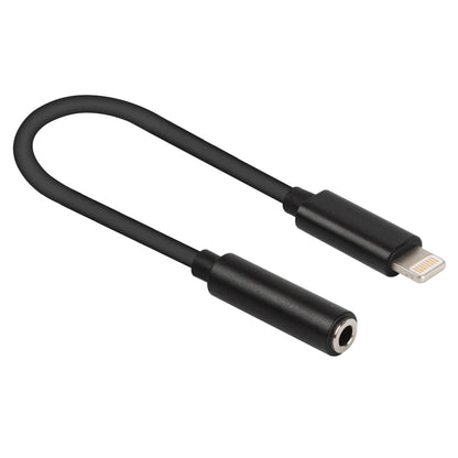 8 Pin to 3.5mm Audio Adapter, Length: About 12cm, Support iOS 13.1 or Above(Black) by bashfashion