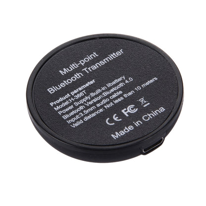 H366T Portable Multi-point Bluetooth 4.0 Audio Transmitter for iPhone, Samsung, HTC, Sony, Google, Huawei, Xiaomi and other Smartphones by bashfashion