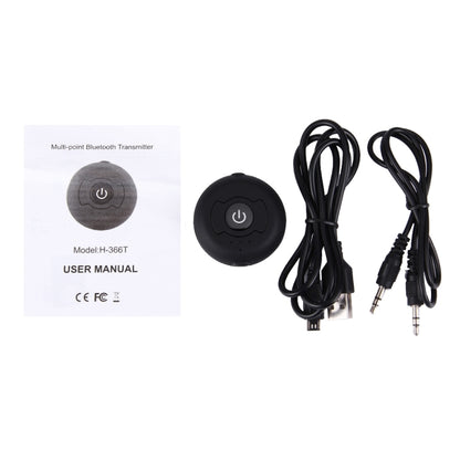H366T Portable Multi-point Bluetooth 4.0 Audio Transmitter for iPhone, Samsung, HTC, Sony, Google, Huawei, Xiaomi and other Smartphones by bashfashion