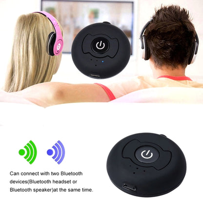 H366T Portable Multi-point Bluetooth 4.0 Audio Transmitter for iPhone, Samsung, HTC, Sony, Google, Huawei, Xiaomi and other Smartphones by bashfashion