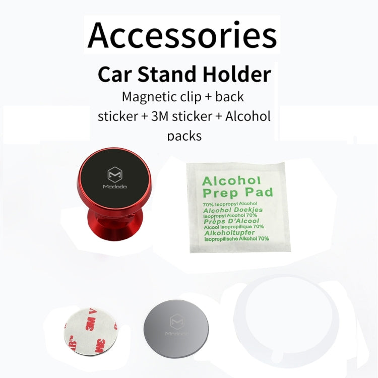 Mcdodo CM-2571 Yao Series Car Air Outlet Vent Mount Phone Holder Stand, For iPhone, Samsung, Huawei, Lenovo, Xiaomi, Sony, HTC(Red) by Mcdodo