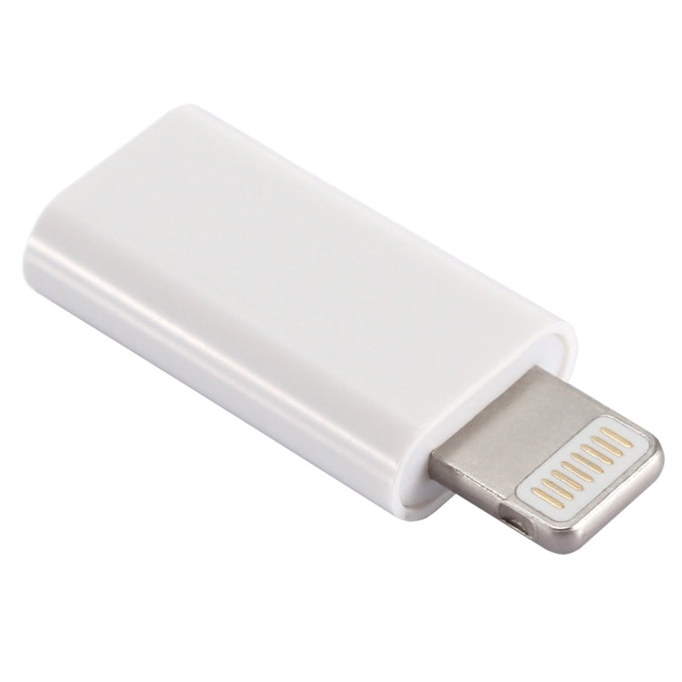 ENKAY Hat-Prince HC-6 Mini ABS USB-C / Type-C 3.1 to 8 Pin Port Connector Adapter(White) by ENKAY