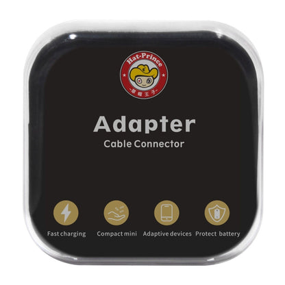 ENKAY Hat-Prince HC-6 Mini ABS USB-C / Type-C 3.1 to 8 Pin Port Connector Adapter(White) by ENKAY